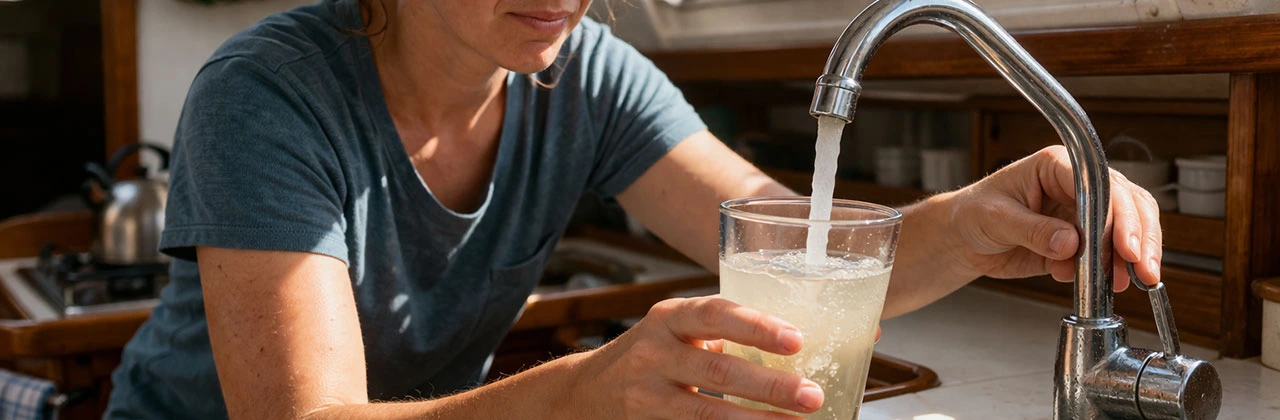 Geschmack ist kein Zufall - warum Bordwasser oft muffig riecht