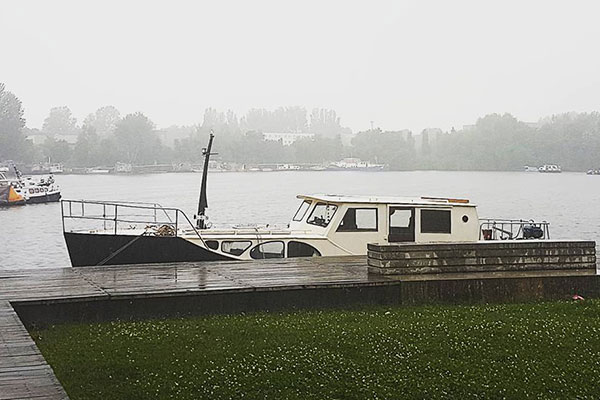 Backdecker in der Rummelsburger Bucht