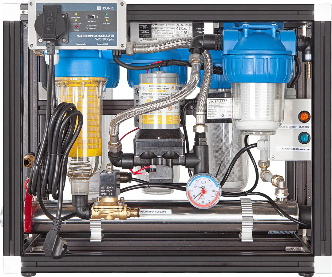 Varuna Complete - Wasserfiltersystem für Binnengwässer